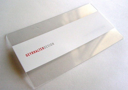 Geyrhalter Design Business Card