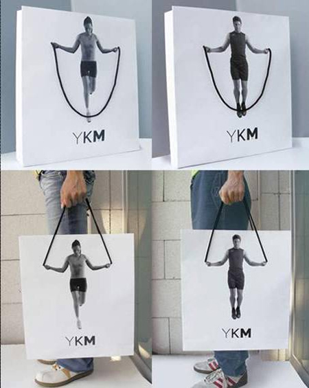 YKM Bag Advertisement