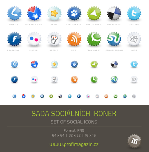 Set of Social Icons