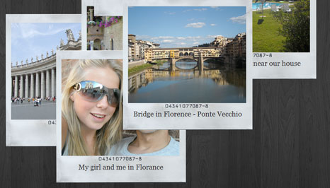 Creating a polaroid photo viewer with CSS3 and jQuery